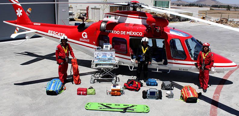 Ambulancia aerea Mexico
